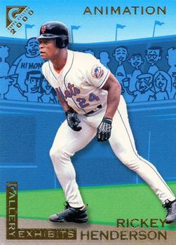 2000 Topps Gallery - Gallery Exhibits #GE16 Rickey Henderson  Front