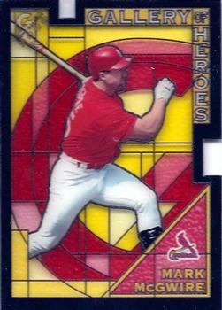 2000 Topps Gallery - Gallery of Heroes #GH5 Mark McGwire  Front