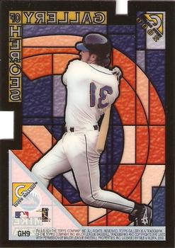2000 Topps Gallery - Gallery of Heroes #GH9 Mike Piazza  Back