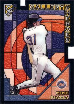 2000 Topps Gallery - Gallery of Heroes #GH9 Mike Piazza  Front