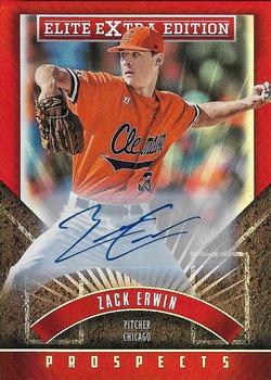 2015 Panini Elite Extra Edition - Autographed Prospects #113 Zack Erwin Front