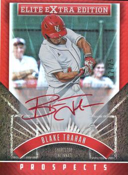 2015 Panini Elite Extra Edition - Autographed Prospects Red Ink #85 Blake Trahan Front