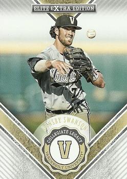 2015 Panini Elite Extra Edition - Collegiate Legacy #1 Dansby Swanson Front