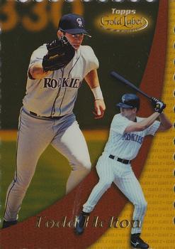 2000 Topps Gold Label - Class 2 Gold #24 Todd Helton  Front