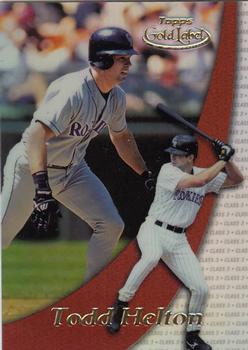 2000 Topps Gold Label - Class 3 #24 Todd Helton Front