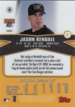 2000 Topps Gold Label - Class 3 #66 Jason Kendall Back