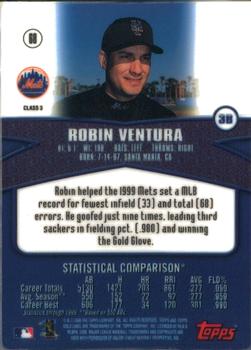 2000 Topps Gold Label - Class 3 #68 Robin Ventura Back