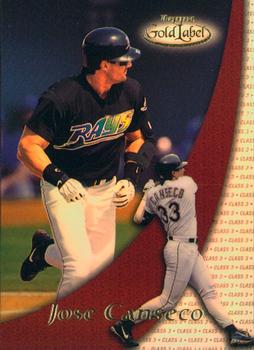 2000 Topps Gold Label - Class 3 #87 Jose Canseco Front