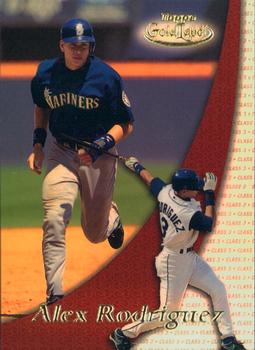 2000 Topps Gold Label - Class 3 #90 Alex Rodriguez Front