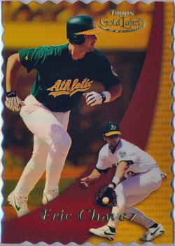 2000 Topps Gold Label - Class 3 Gold #61 Eric Chavez  Front