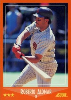 1988 Score Rookie & Traded #105T Roberto Alomar Front