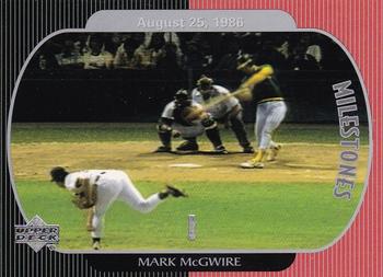 1999 Upper Deck Mark McGwire 500 Home Run #1 Mark McGwire Front