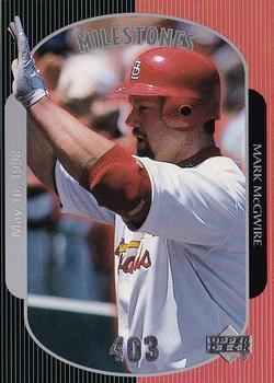 1999 Upper Deck Mark McGwire 500 Home Run #18 Mark McGwire Front