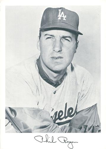 1966 Danny Goodman Los Angeles Dodgers Set C #NNO Phil Regan Front