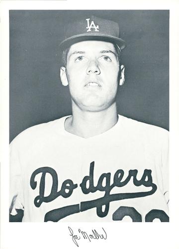 1966 Danny Goodman Los Angeles Dodgers Set B #NNO Joe Moeller Front
