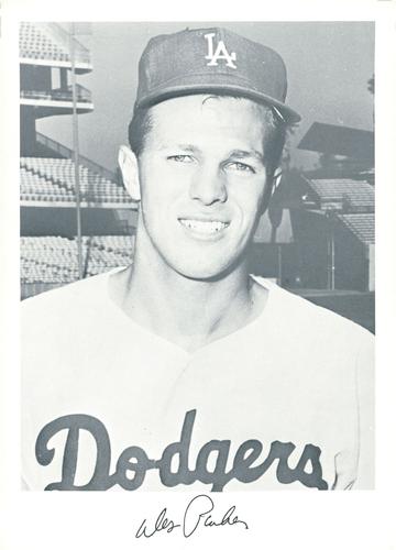 1966 Danny Goodman Los Angeles Dodgers Set B #NNO Wes Parker Front