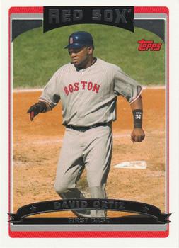 2006 Topps Boston Red Sox #BOS1 David Ortiz Front