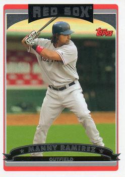 2006 Topps Boston Red Sox #BOS2 Manny Ramirez Front