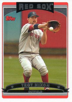 2006 Topps Boston Red Sox #BOS3 Trot Nixon Front