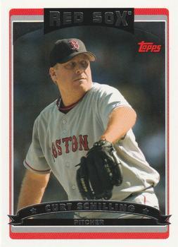 2006 Topps Boston Red Sox #BOS5 Curt Schilling Front