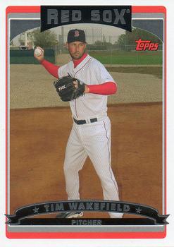 2006 Topps Boston Red Sox #BOS8 Tim Wakefield Front