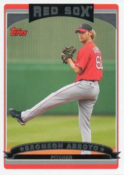 2006 Topps Boston Red Sox #BOS9 Bronson Arroyo Front