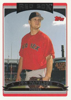 2006 Topps Boston Red Sox #BOS12 Jonathan Papelbon Front