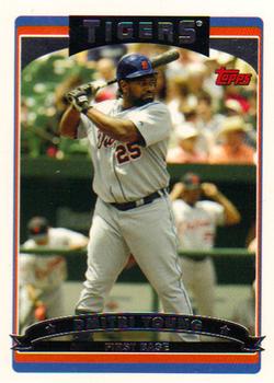 2006 Topps Detroit Tigers #DET2 Dmitri Young Front