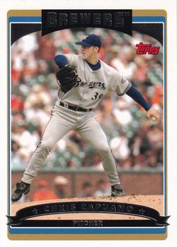 2006 Topps Milwaukee Brewers #MIL2 Chris Capuano Front