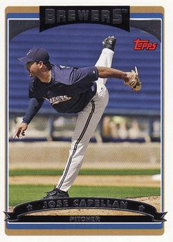 2006 Topps Milwaukee Brewers #MIL4 Jose Capellan Front