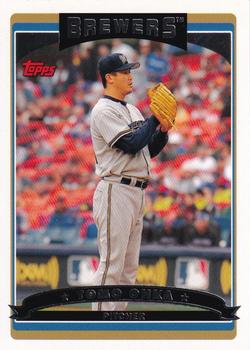 2006 Topps Milwaukee Brewers #MIL11 Tomo Ohka Front