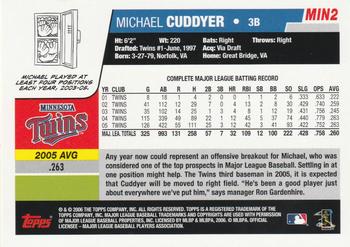 2006 Topps Minnesota Twins #MIN2 Michael Cuddyer Back