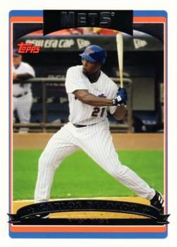 2006 Topps New York Mets #NYM7 Carlos Delgado Front