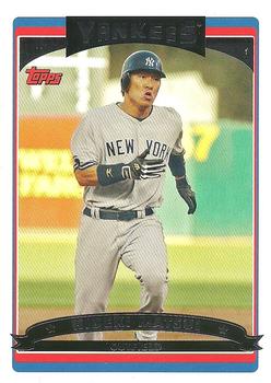 2006 Topps New York Yankees #NYY4 Hideki Matsui Front