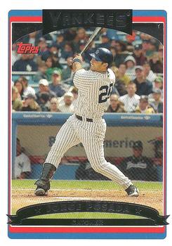 2006 Topps New York Yankees #NYY5 Jorge Posada Front