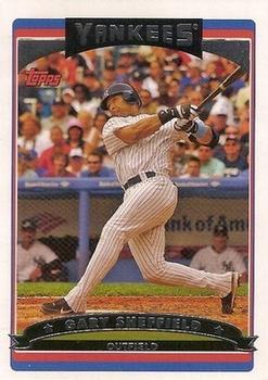 2006 Topps New York Yankees #NYY7 Gary Sheffield Front