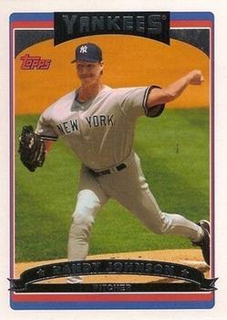 2006 Topps New York Yankees #NYY9 Randy Johnson Front
