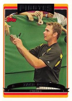 2006 Topps Pittsburgh Pirates #PIT2 Zach Duke Front