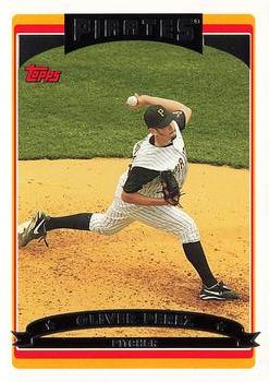 2006 Topps Pittsburgh Pirates #PIT3 Oliver Perez Front