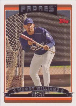 2006 Topps San Diego Padres #SDP2 Woody Williams Front