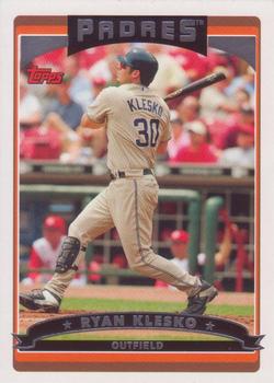 2006 Topps San Diego Padres #SDP3 Ryan Klesko Front