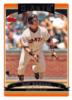 2006 Topps San Francisco Giants #SFG7 Ray Durham Front