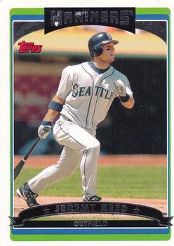 2006 Topps Seattle Mariners #SEA6 Jeremy Reed Front