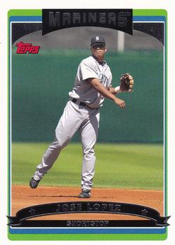 2006 Topps Seattle Mariners #SEA7 Jose Lopez Front