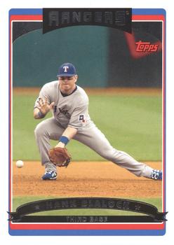 2006 Topps Texas Rangers #TEX1 Hank Blalock Front