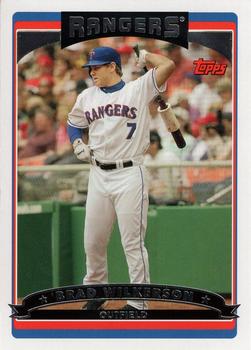 2006 Topps Texas Rangers #TEX4 Brad Wilkerson Front
