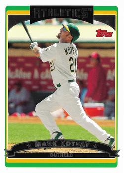 2006 Topps Oakland Athletics #OAK3 Mark Kotsay Front