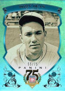 2014 Panini Hall of Fame 75th Year Anniversary - Base Blue Frame #25 Dizzy Dean Front