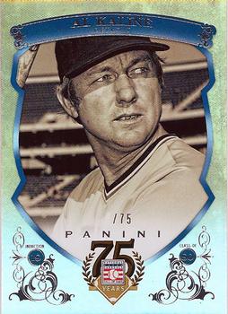 2014 Panini Hall of Fame 75th Year Anniversary - Base Blue Frame #51 Al Kaline Front