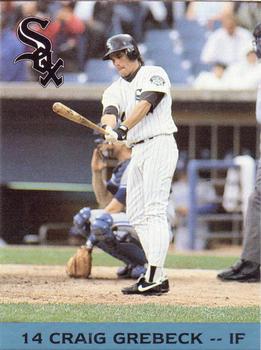 1993 Kodak Chicago White Sox #14 Craig Grebeck Front